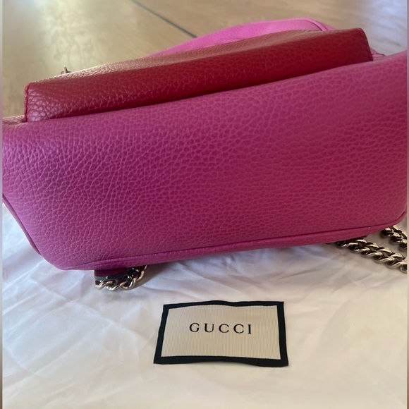 Gucci Pink Leather Backpack - Picture 4 of 8